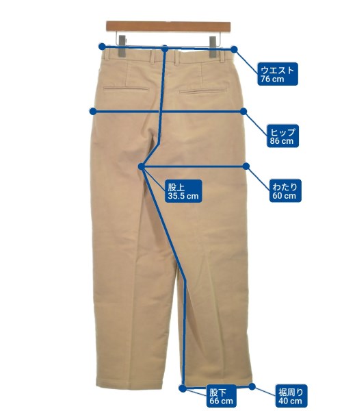 steven alan（スティーブンアラン）スラックス ベージュ サイズ:M メンズ/2200632401048