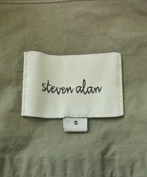 steven alan（スティーブンアラン）カジュアルシャツ カーキ サイズ:S メンズ/2200632401055