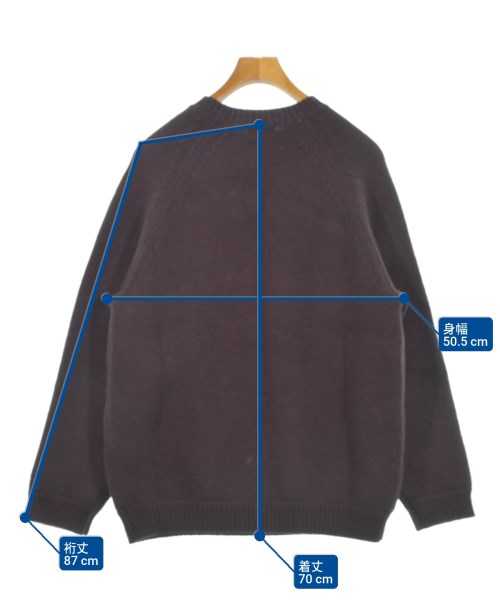 steven alan（スティーブンアラン）ニット・セーター 紫 サイズ:-(M位) メンズ/2200634447051