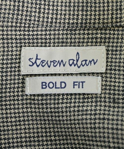 steven alan（スティーブンアラン）カジュアルシャツ 黒 サイズ:L メンズ/2200610239038