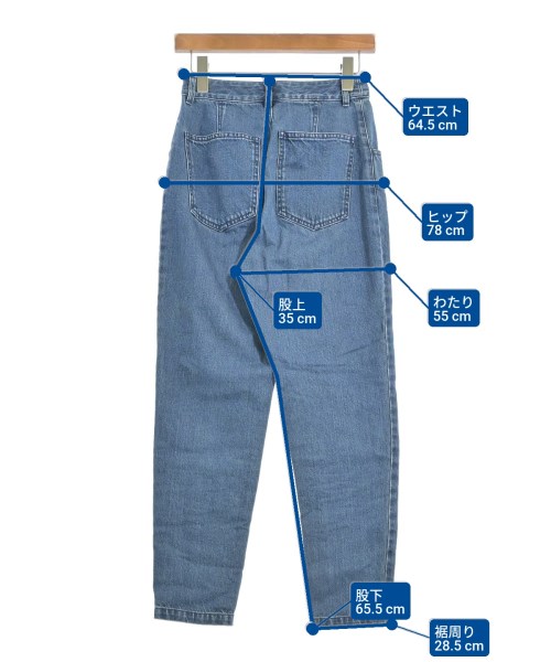steven alan（スティーブンアラン）デニムパンツ 青 サイズ:S レディース/2200612787308