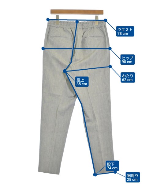 steven alan（スティーブンアラン）スラックス グレー サイズ:L メンズ/2200613899017