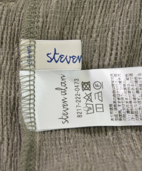 steven alan（スティーブンアラン）Tシャツ・カットソー カーキ サイズ:-(M位) レディース/2200613447034