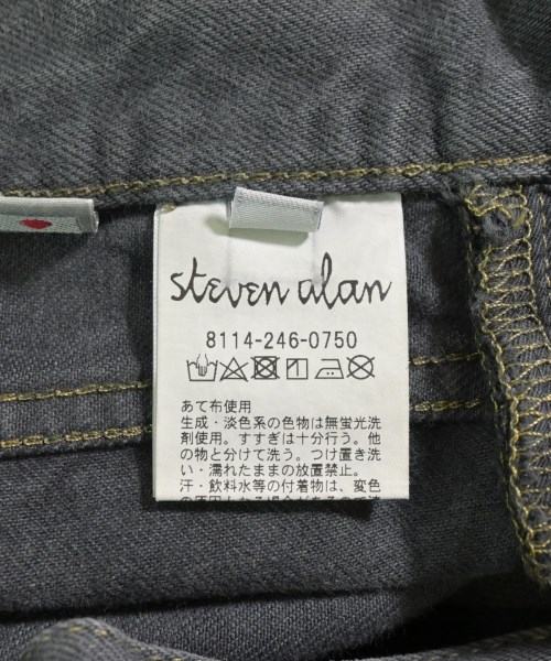 steven alan（スティーブンアラン）デニムパンツ 黒 サイズ:L メンズ/2200615138268