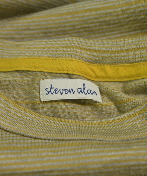 steven alan（スティーブンアラン）Tシャツ・カットソー 黄 サイズ:L メンズ/2200616099032