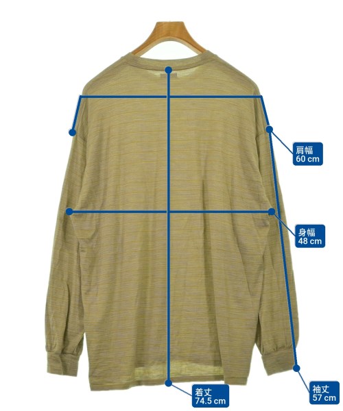 steven alan（スティーブンアラン）Tシャツ・カットソー 黄 サイズ:M メンズ/2200616293041