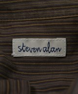 steven alan（スティーブンアラン）カジュアルシャツ 茶 サイズ:L メンズ/2200609313091
