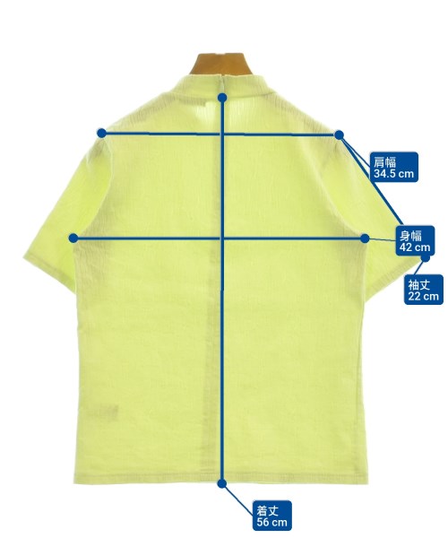 steven alan（スティーブンアラン）Tシャツ・カットソー 黄 サイズ:F レディース/2200619021030