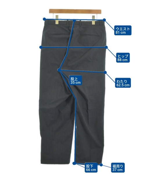 steven alan（スティーブンアラン）スラックス 黒 サイズ:M メンズ/2200610908163