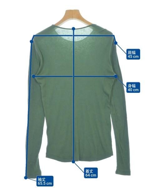 steven alan（スティーブンアラン）Tシャツ・カットソー 緑 サイズ:-(M位) レディース/2200620222044