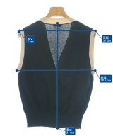 steven alan（スティーブンアラン）ベスト 黒 サイズ:-(M位) レディース/2200600935049