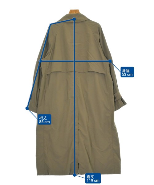 steven alan（スティーブンアラン）ステンカラーコート カーキ サイズ:S メンズ/2200673115010