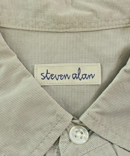 steven alan（スティーブンアラン）カジュアルシャツ グレー サイズ:S メンズ/2200673785022