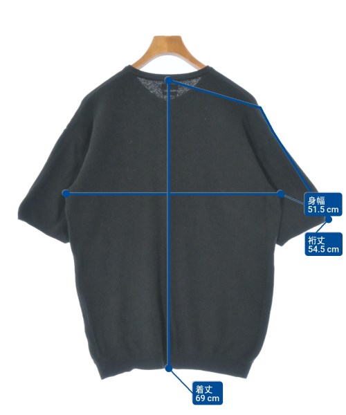 steven alan（スティーブンアラン）ニット・セーター 黒 サイズ:S メンズ/2200671736040