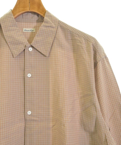 steven alan（スティーブンアラン）カジュアルシャツ ベージュ サイズ:S メンズ/2200671736057