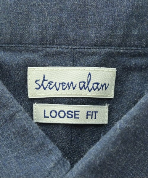 steven alan（スティーブンアラン）カジュアルシャツ 紺 サイズ:S メンズ/2200671736071