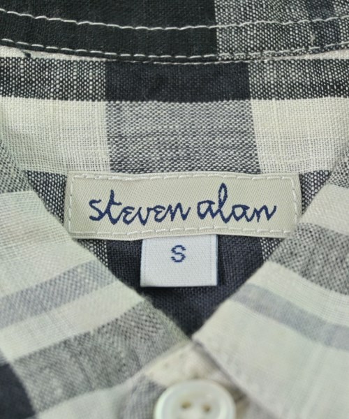steven alan（スティーブンアラン）カジュアルシャツ 黒 サイズ:S メンズ/2200671333126