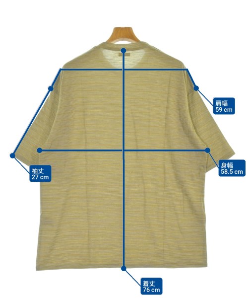 steven alan（スティーブンアラン）Tシャツ・カットソー ベージュ サイズ:L メンズ/2200678276082