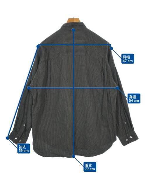 steven alan（スティーブンアラン）カジュアルシャツ 黒 サイズ:-(XL位) メンズ/2200673519023