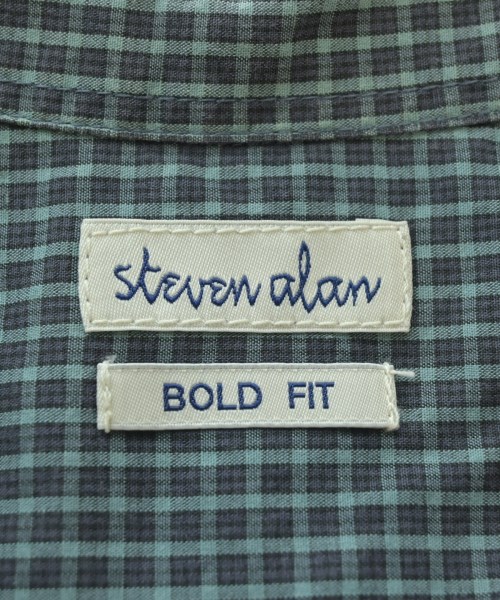 steven alan（スティーブンアラン）カジュアルシャツ 黒 サイズ:L メンズ/2200677927336