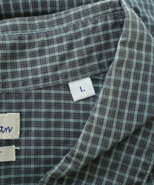 steven alan（スティーブンアラン）カジュアルシャツ 黒 サイズ:L メンズ/2200677927336