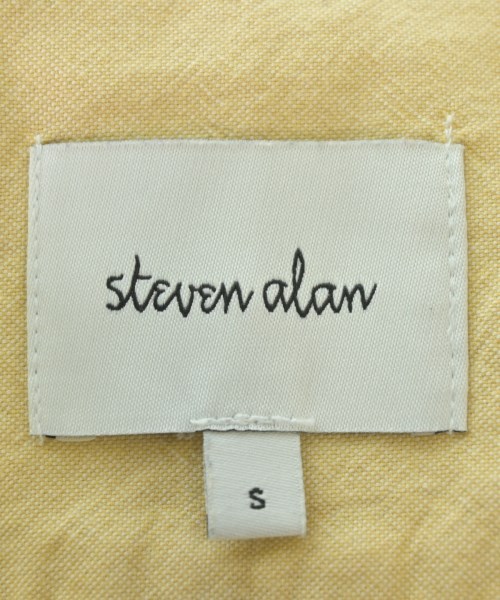 steven alan（スティーブンアラン）カジュアルシャツ 黄 サイズ:S メンズ/2200677927343