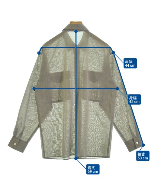 steven alan（スティーブンアラン）ブラウス グレー サイズ:S レディース/2200687505043