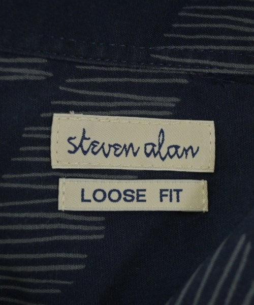 steven alan（スティーブンアラン）カジュアルシャツ 紺 サイズ:L メンズ/2200693680123