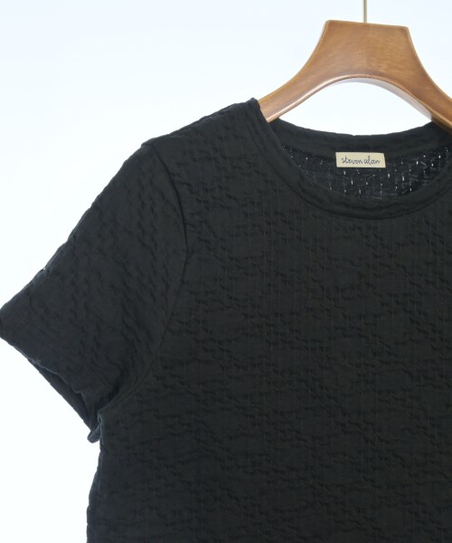 steven alan（スティーブンアラン）Tシャツ・カットソー 黒 サイズ:-(S位) レディース/2200690725049