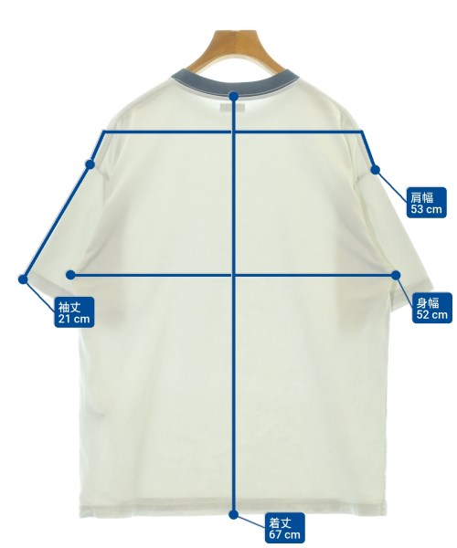 steven alan（スティーブンアラン）Tシャツ・カットソー 白 サイズ:S メンズ/2200694162031