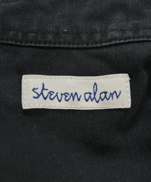 steven alan（スティーブンアラン）カジュアルシャツ 黒 サイズ:L メンズ/2200695073022