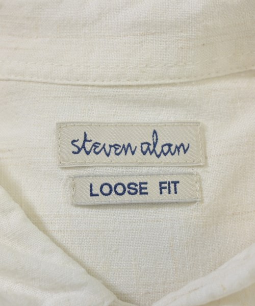 steven alan（スティーブンアラン）カジュアルシャツ 白 サイズ:S メンズ/2200692834039