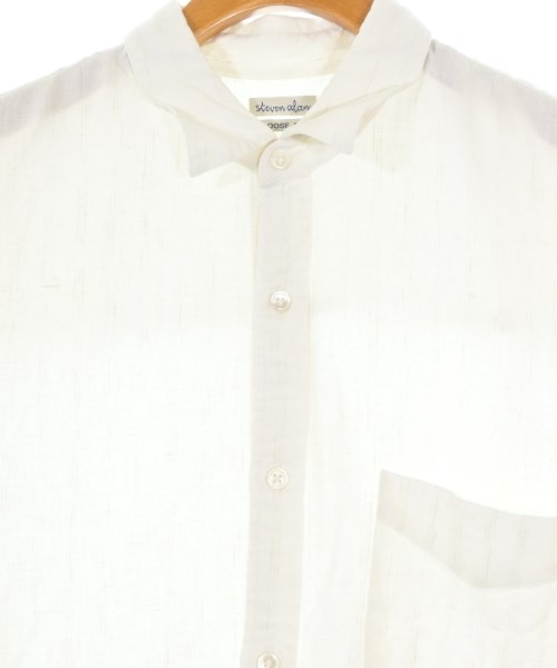 steven alan（スティーブンアラン）カジュアルシャツ 白 サイズ:S メンズ/2200692834039