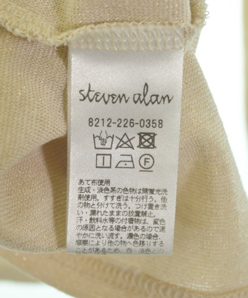 steven alan（スティーブンアラン）Tシャツ・カットソー ベージュ サイズ:-(S位) レディース/2200687886159