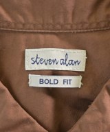 steven alan（スティーブンアラン）カジュアルシャツ 茶 サイズ:S メンズ/2200696245046
