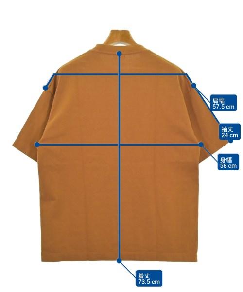 steven alan（スティーブンアラン）Tシャツ・カットソー 茶 サイズ:S メンズ/2200698934221