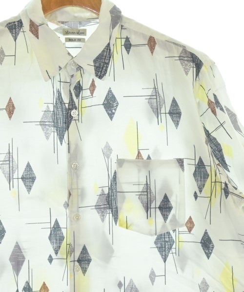 steven alan（スティーブンアラン）カジュアルシャツ 白 サイズ:M メンズ/2200694792115