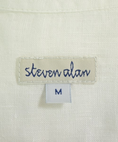 steven alan（スティーブンアラン）カジュアルシャツ 白 サイズ:M メンズ/2200694792122