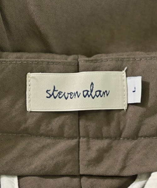 steven alan（スティーブンアラン）スラックス 茶 サイズ:L メンズ/2200699747011