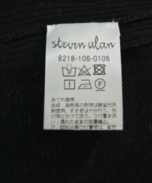 steven alan（スティーブンアラン）ベスト/ノースリーブ 黒 サイズ:-(M位) レディース/2200699330053