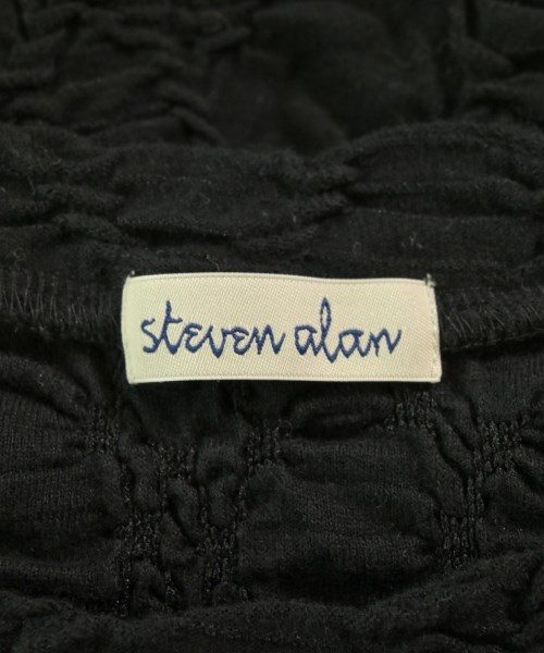 steven alan（スティーブンアラン）Tシャツ・カットソー 黒 サイズ:-(XS位) レディース/2200700749058