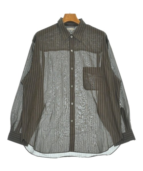 steven alan(スティーブンアラン)カジュアルシャツ 茶 サイズ:L/2200654269077