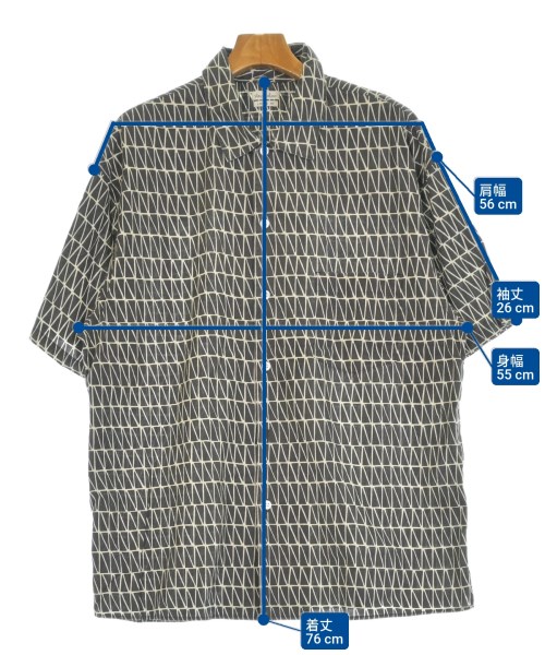 steven alan（スティーブンアラン）カジュアルシャツ 茶 サイズ:L メンズ/2200654269084