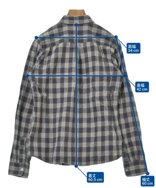 steven alan（スティーブンアラン）カジュアルシャツ グレー サイズ:S レディース/2200655316190