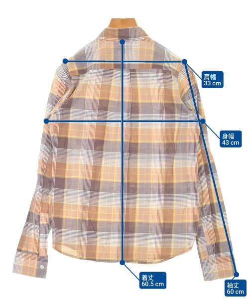 steven alan（スティーブンアラン）カジュアルシャツ 茶 サイズ:S レディース/2200655316220