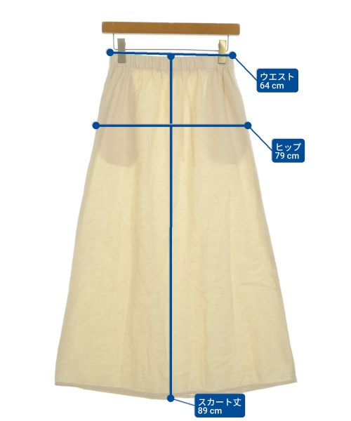 steven alan（スティーブンアラン）ロング・マキシ丈スカート 白 サイズ:S レディース/2200649449071