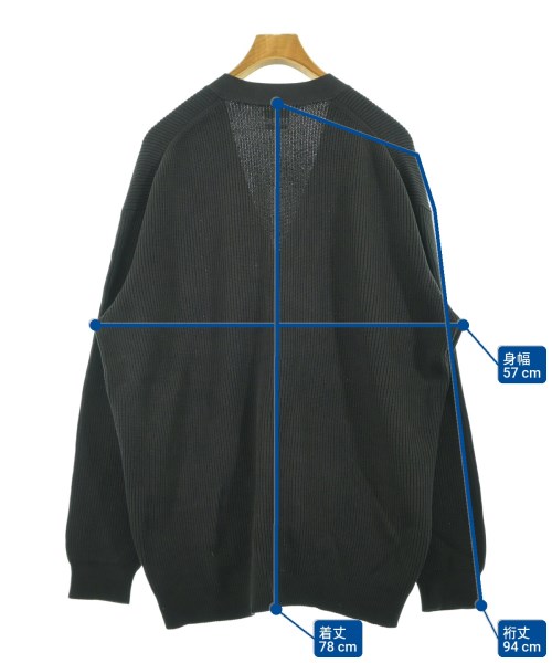 steven alan（スティーブンアラン）カーディガン 黒 サイズ:L メンズ/2200653357065