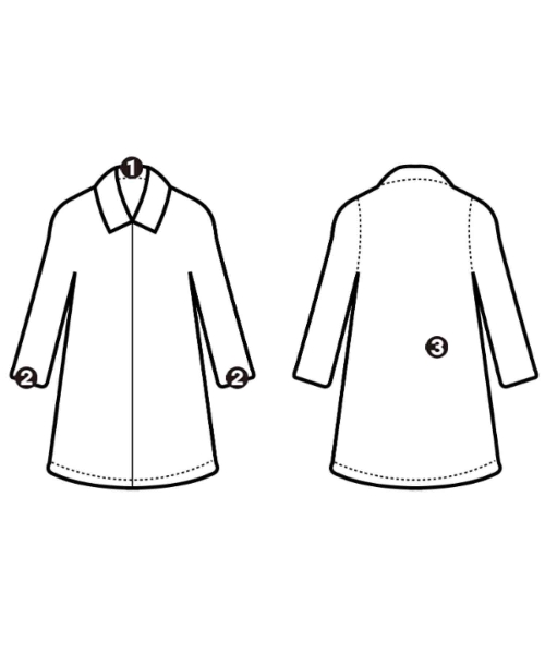 steven alan（スティーブンアラン）ステンカラーコート 白 サイズ:S メンズ/2200658896019