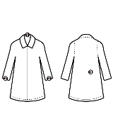 steven alan（スティーブンアラン）ステンカラーコート 白 サイズ:S メンズ/2200658896019