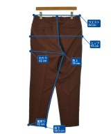 steven alan（スティーブンアラン）スラックス 茶 サイズ:L メンズ/2200659981134